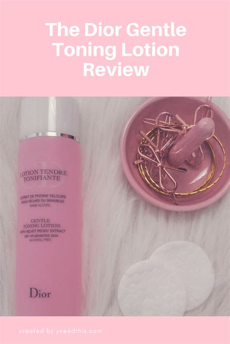 lotion serum dior|christian Dior gentle toning lotion.